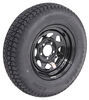 Loadstar ST205/75D14 Bias Trailer Tire with 14" Black Wheel - 5 on 4-1/2 - Load Range C 14 Inch AM3S451