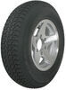 15 inch 6 on 5-1/2 loadstar st225/75d15 bias trailer tire with aluminum wheel - load range d