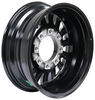 wheel only aluminum am03 series black machined trailer - 16 inch x 6 rim 8 on 6-1/2