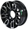 wheel only 16 inch aluminum am03 series black machined trailer - x 6 rim 8 on 6-1/2