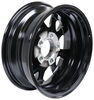 wheel only aluminum am03 series black machined trailer - 14 inch x 5-1/2 rim 5 on 4-1/2