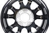wheel only 14 inch aluminum am03 series black machined trailer - x 5-1/2 rim 5 on 4-1/2
