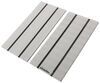 traction pads eva foam boat flooring - 10-3/4 inch long x 5-1/4 wide sheets gray teak