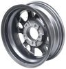 wheel only 5 on 4-1/2 inch aluminum am03 series gunmetal gray machined trailer - 13 x rim