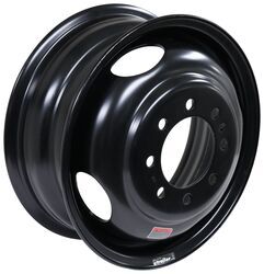 Steel Dual Wheel with Offset - 16" x 6" Rim - 8 on 6.5 - 4.77" Pilot - Black - AM95NR