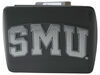 Front View of Southern Methodist University Chrome Logo Emblem 2 Inch Hitch Cover