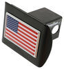American Flag Color Emblem 2" Hitch Cover Metal Face AMG102202