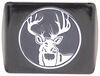 Buck Emblem 2" Trailer Hitch Receiver Cover Fits 2 Inch Hitch AMG102363