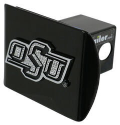Oklahoma State Cowboys Trailer Hitch Receiver Cover - 2" Hitches - Crystal Emblem