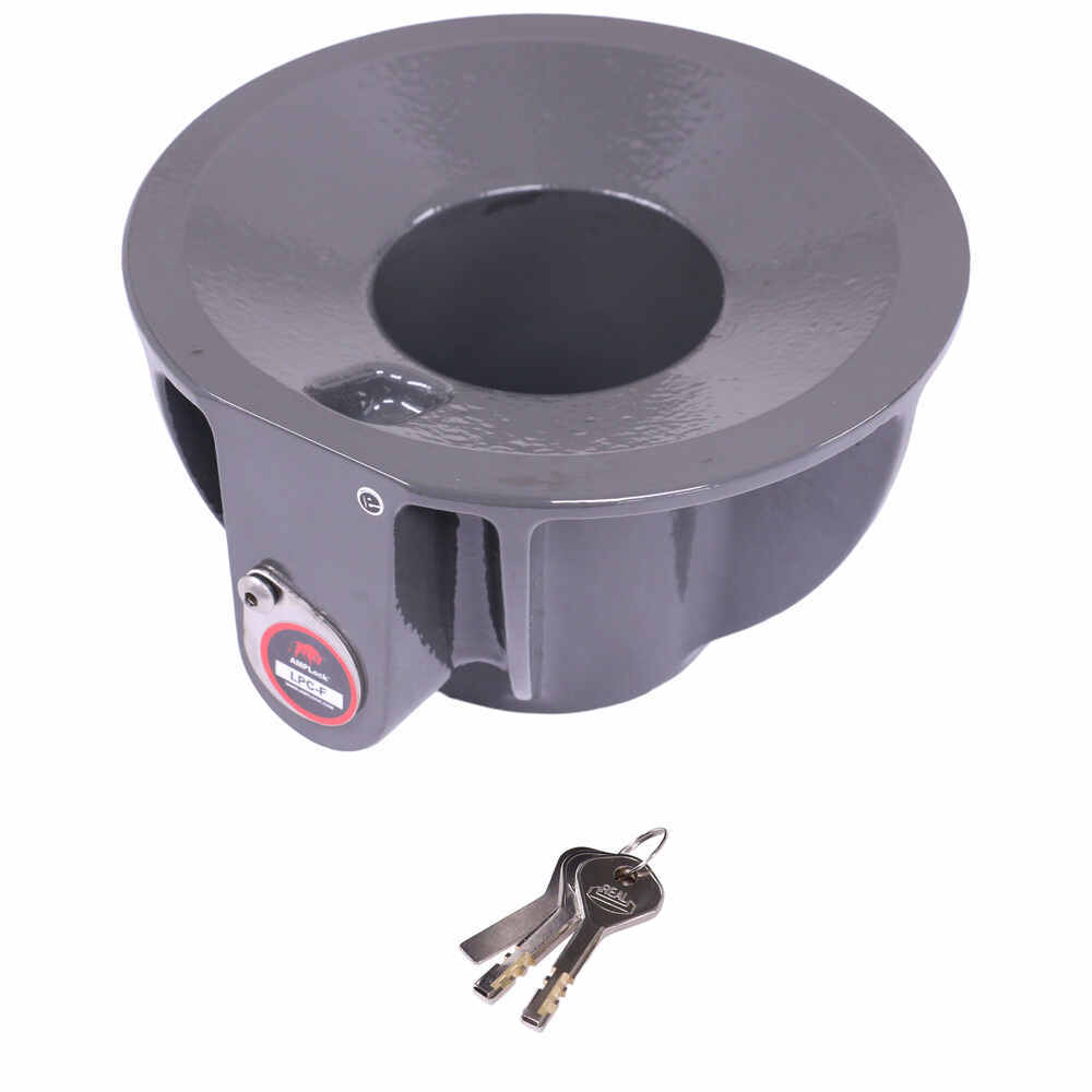 AMPLock King Pin Lock for 5th Wheel Trailers - Conical - Ductile Cast Iron - AMP77FR