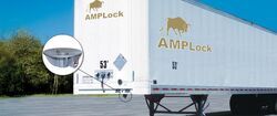 AMPLock King Pin Lock for 53' Commercial 5th Wheel Trailers - Dual Sided - Ductile Cast Iron - AMP59FR