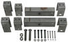 slipper springs - 2 inch tandem-axle trailer hanger kit for 13-1/8 long equalizers