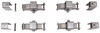 redline trailer suspension parts hangers kits slipper springs - 2 inch triple-axle hanger kit for 10-1/8 long equalizers