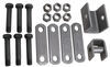 hangers suspension kits single-axle trailer hanger kit for double-eye springs - 1-1/2 inch front 7/8 rear