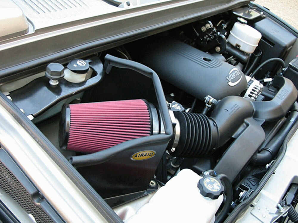 2003 Hummer H2 Airaid CAD Cold Air Intake System with SynthaFlow Oiled