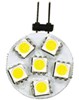 arcon vehicle lights replacement bulbs jc10w led disc bulb - sub-miniature 2 pin base 120 degree 1.2 watt bright white