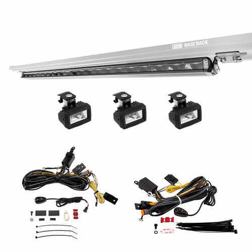 LED Light Bar and Auxiliary Light Kit for ARB Base Platform Racks ARB ...
