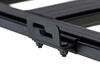 0  roof rack mount driver side passenger arb awning w/ light - black aluminum case base 8' 2 inch x