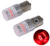 replacement bulbs 1156 led tail light - single contact bayonet 199 lumens red qty 2