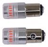 arc tail lights replacement bulbs brake light dome 1157 led - double contact bayonet 199 lumens red qty 2