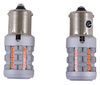 1156 LED Tail Light Bulbs - Single Contact Bayonet - 668 Lumens - Red - Qty 2 Single Bulb ARC75FR
