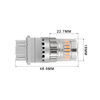 brake light dome replacement bulb dimensions