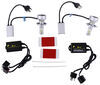 headlight h4 led bulbs with anti-flicker harness - dual beam 4 565 lumens cool white qty 2