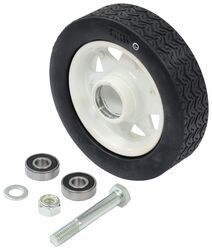 Replacement 6" Caster Wheel for Ark Xtreme Off-Road Swing-Up Trailer Jack - Qty 1 - ARK27FR