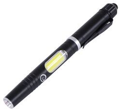 LED Penlight with High Beam and Sidelight - 80 Lumens - AT87VR