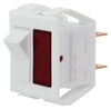 rv water heater single-panel on/off switch for atwood gas and electric heaters - white