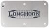 oem ram dodge longhorn laramie trailer hitch cover - 2 inch hitches stainless steel