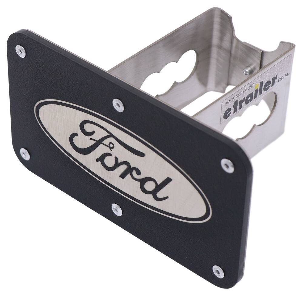 Ford Trailer Hitch Cover 2" Hitches Stainless Steel Rugged Black AuTomotive Gold Hitch