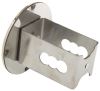 Jeep Trailer Hitch Cover - 2" Hitches - Stainless Steel - Chrome Jeep AUT-JEE-C