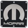 Mopar Trailer Hitch Cover - 2" Hitches - Stainless Steel - Rugged Black Fits 2 Inch Hitch AUT-MOP-RB