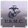 Hitch Covers AUT-USMC-S - Fits 2 Inch Hitch - Au-Tomotive Gold