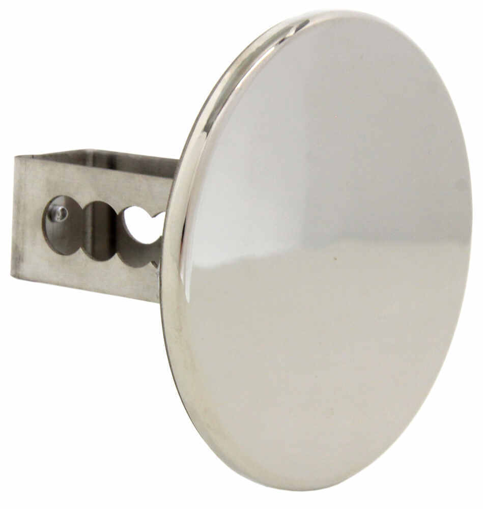 Blank Round Trailer Hitch Cover - 1-1/4