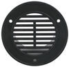 replacement round interior trailer vent for 3 inch diameter hole - black