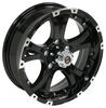 wheel only 5 on 4-1/2 inch aluminum viking series valhalla trailer - 15 x black spoke