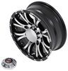 wheel only 16 inch aluminum viking series valhalla trailer - x 6-1/2 8 on silver spoke