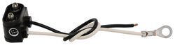 Right Angle 2-Wire Pigtail for Peterson Trailer Lights - 2-Prong PL-10 Plug - 6" Lead - B162-49