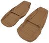 bucket seats bestop seat covers - front inchhigh back inch tan 1976-1991 jeep