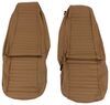 Bestop Seat Covers - Front "High Back" Bucket - Tan - 1976-1991 Jeep