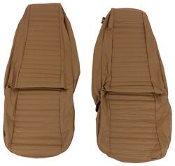 Bestop Seat Covers - Front "High Back" Bucket - Tan - 1976-1991 Jeep - B2922704