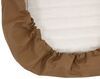 bucket seats non-adjustable headrests bestop seat covers - front inchhigh back inch tan 1976-1991 jeep