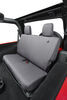 bench seat bestop cover - rear charcoal
