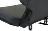 fold and tumble fabric bestop trailmax ii & - rear bench black denim