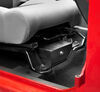 lock boxes jku jl jlu bestop custom underseat locking storage box for jeep - passenger side