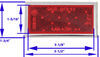 B484R - Red Peterson Trailer Lights