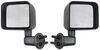 replacement standard mirror non-heated bestop oe-style mirrors for jeep wrangler jk 2007-2010 - black