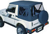 doors included requires bow system bestop replace-a-top for suzuki samurai - black